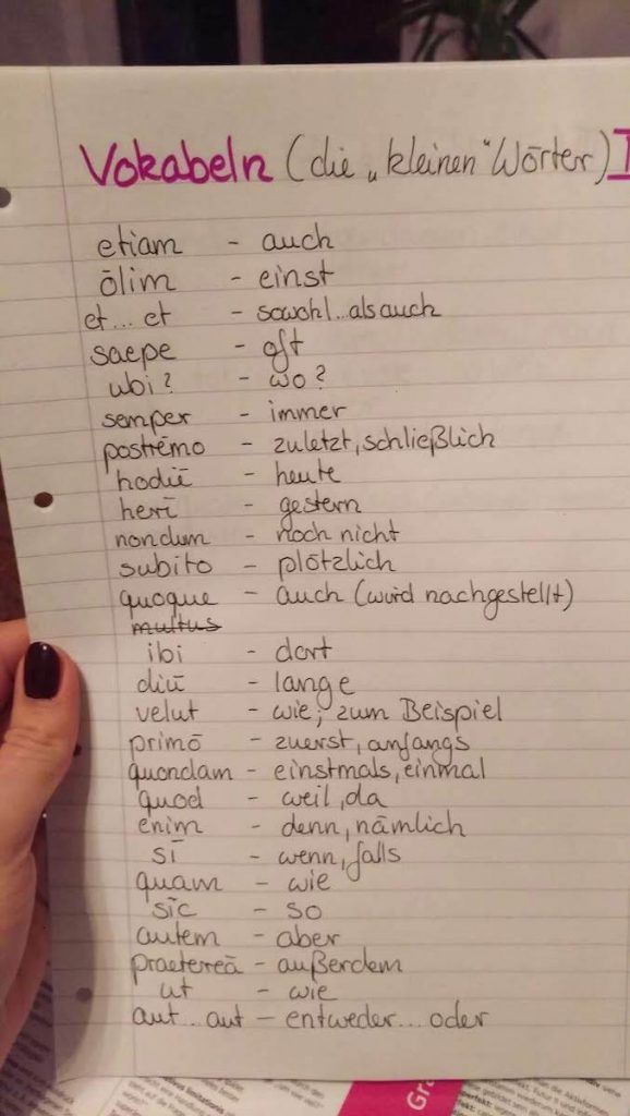 academia linguae latinum in 4 wochen