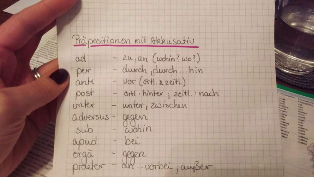 academia linguae latinum in 4 wochen